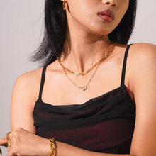 Load image into Gallery viewer, Twin Crystal Necklace
